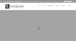 Desktop Screenshot of deanlegalgroup.com